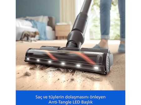 PHILIPS Aqua Plus 7000 Serisi XC7157/10 Islak Kuru Şarjlı Dikey Süpürge