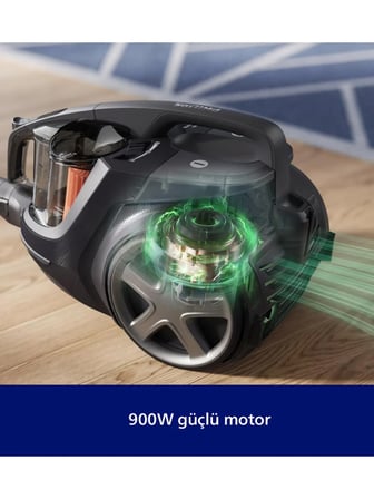 Philips Marathon Ultimate XB9550/10 899 W Toz Torbasız Elektrikli Süpürge