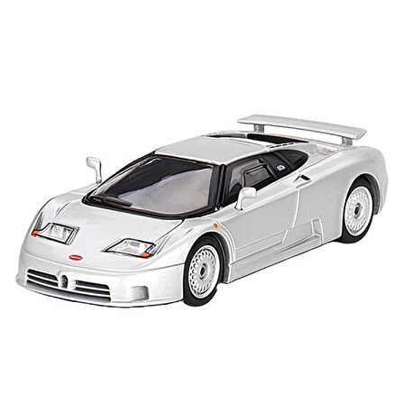 1:64 Diecast Bugatti EB110 GT Grigio Chiaro Mini GT Model Araba