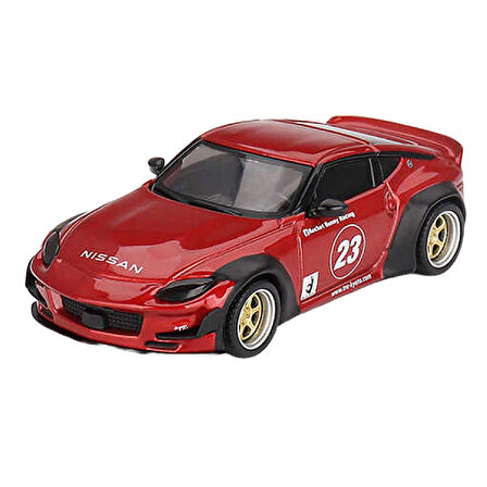 1:64 Diecast Nissan Z Pandem Passion Red Mini GT Model Araba
