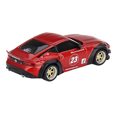 1:64 Diecast Nissan Z Pandem Passion Red Mini GT Model Araba