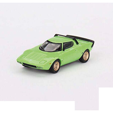 1:64 Diecast Lancia Stratos HF Stradale Verde Chiaro Mini GT Model Araba
