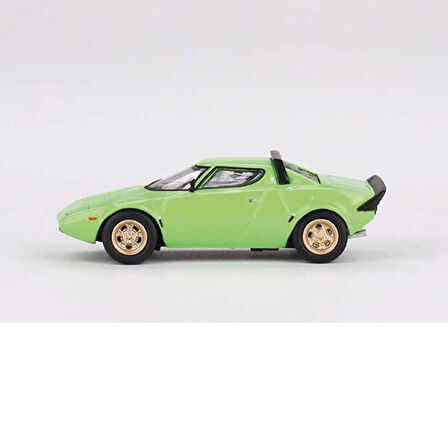 1:64 Diecast Lancia Stratos HF Stradale Verde Chiaro Mini GT Model Araba