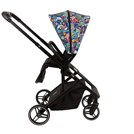 Bagi Neo Grey Travel Sistem Bebek Arabası Multicolor