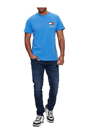 ESSENTIAL FLAG TEE - Basic Tişört