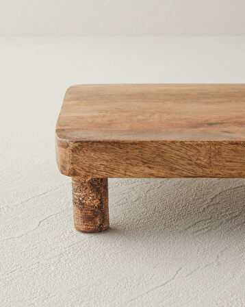 Woodland Mango Sunum Tahtası 41x15x5 Cm Kahverengi