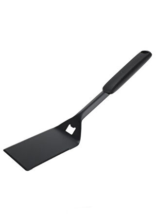 Barbekü Spatula Yapışmaz Paslanmaz Çalik Siyah 46,5cm