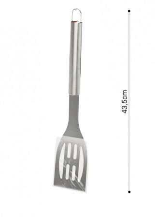 Barbekü Spatula Paslanmaz Çelik 43,5cm