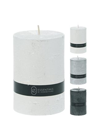 Boyner Evde Mum CANDLE PILLAR 7X10CM 3ASS CLR