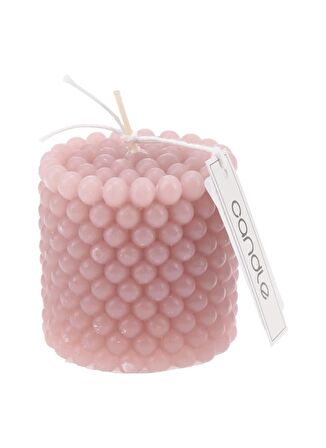 Boyner Evde Çok Renkli Mum PILLAR CANDLE FANCY 6X6CM 4ASS