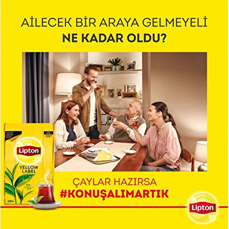 Lipton Yellow Label Dökme Çay 1000 gr x 10 Adet