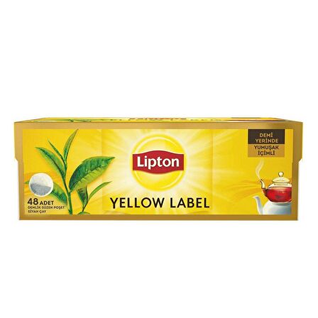 Lipton Demlik Poşet Çay Yellow Label 48'Li 153 G