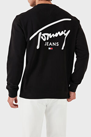 Tommy Jeans Erkek Sweat DM0DM19230 BDS