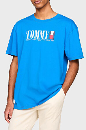 Tommy Jeans Erkek T Shirt DM0DM18533 C2T