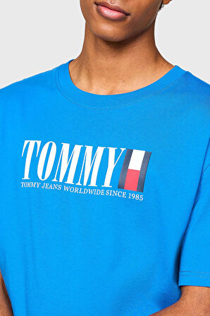 Tommy Jeans Erkek T Shirt DM0DM18533 C2T