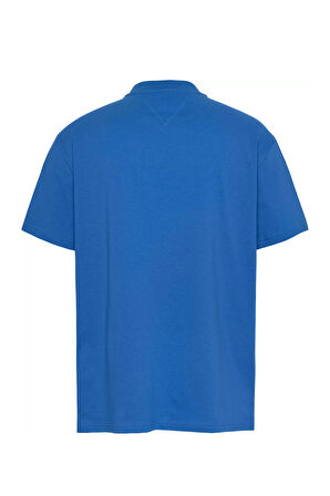 Erkek TJM REG ARCH VARSITY TEE EXT T-Shirt-Mavi | XS