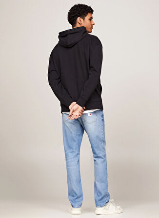 RLX GRAFFITI SIGNATUR Kapüşon Yaka Siyah Erkek Sweatshırt DM0DM20170BDS