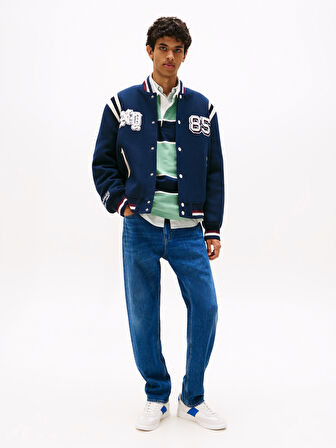 ISAAC RLXD TPRD BI0152 CO Erkek Mavi Jean - DM0DM20191