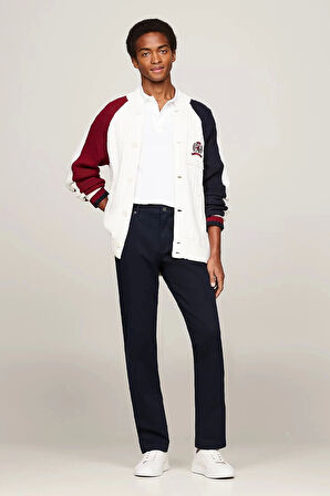 Tommy Hilfiger DENTON 5PKT 1985 PIMA COTTON Erkek Mavi Pantolon MW0MW36429DW5