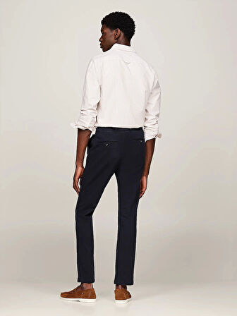 Tommy Hilfiger CHINO BLEECKER STRUCTURE GMD Erkek Lacivert Pantolon MW0MW35636DW5