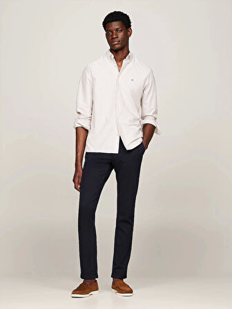 Tommy Hilfiger CHINO BLEECKER STRUCTURE GMD Erkek Lacivert Pantolon MW0MW35636DW5