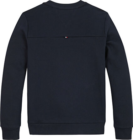 Tommy Hilfiger Baskılı Erkek Lacivert Sweatshırt KB0KB09052DW5