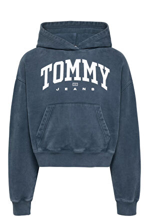 Kadın TJW VTG VARSITY 1 HOODIE Sweatshirt-Mavi | M