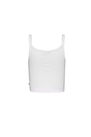 Kadın TJW CRP VARSITY 1 TANK T-Shirt-Beyaz | M