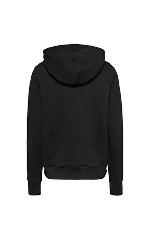 Kadın TJW ESSENTIAL LOGO 1 HOODIE EXT Sweatshirt-Siyah | M