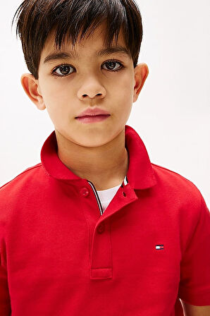 Erkek Çocuk Th Polo T-Shirt - Kırmızı | 6 Yaş