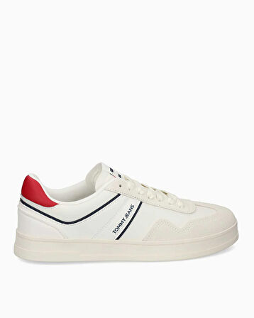 Leather Retro Cupsole Sneaker
