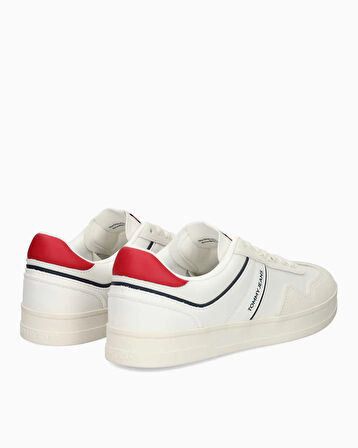 Leather Retro Cupsole Sneaker