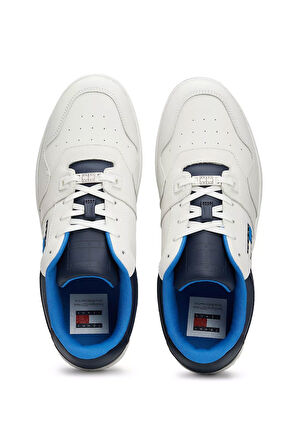 Erkek TJM BASKET LEATHER Sneaker-Mavi | 43