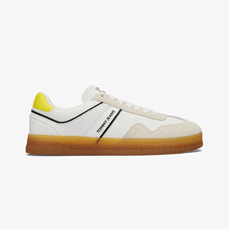 Tommy Hilfiger Jeans Leather Retro Cupsole Erkek Sneaker