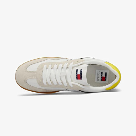 Tommy Hilfiger Jeans Leather Retro Cupsole Erkek Sneaker