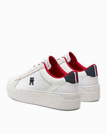 Platform Court Logolu Sneaker