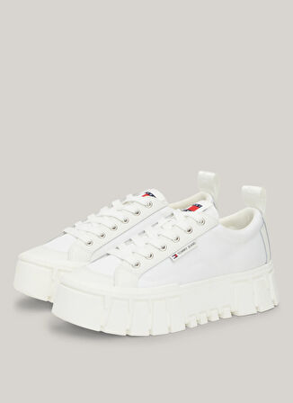 Tommy Hilfiger Beyaz Kadın Sneaker EN0EN02569YBL