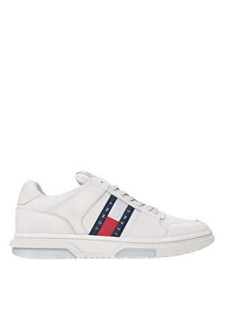 Tommy Hilfiger Beyaz Erkek Sneaker THE BROOKLYN LEATHER