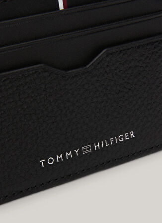 Tommy Hilfiger Siyah Erkek Kartlık TH TRANSIT CC HOLDER