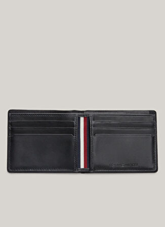 Tommy Hilfiger Siyah Erkek Cüzdan TH CASUAL MINI CC WALLET