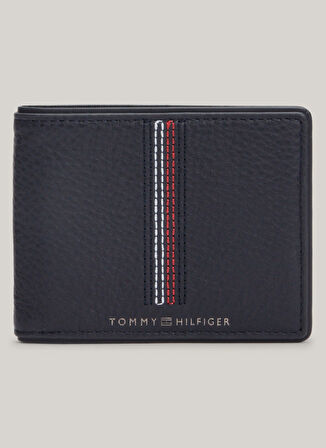 Tommy Hilfiger Lacivert Erkek Cüzdan TH CASUAL MINI CC WALLET