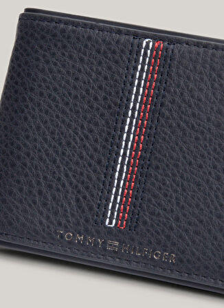 Tommy Hilfiger Lacivert Erkek Cüzdan TH CASUAL MINI CC WALLET