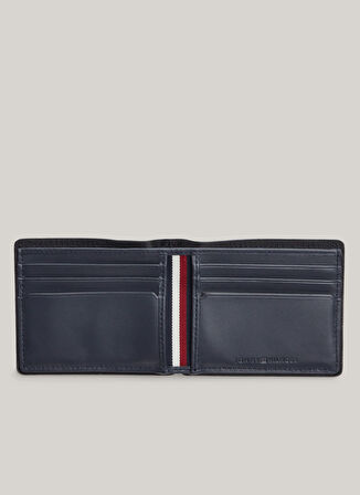 Tommy Hilfiger Lacivert Erkek Cüzdan TH CASUAL MINI CC WALLET