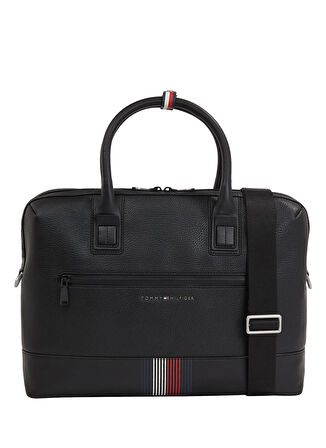 Tommy Hilfiger Siyah Erkek Laptop Çantası TH TRANSIT COMPUTER BAG