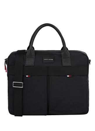 Tommy Hilfiger Siyah Erkek Laptop Çantası TH FUNC NYLON COMPUTER BAG