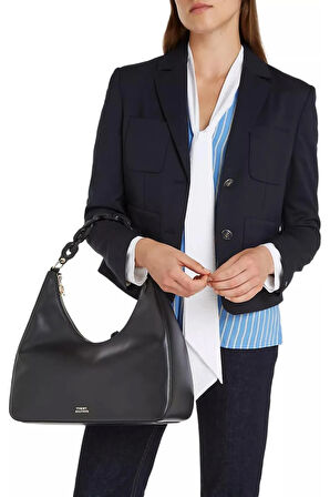Kadın TH SOFT Leather Omuz Çantası - Siyah | undefined