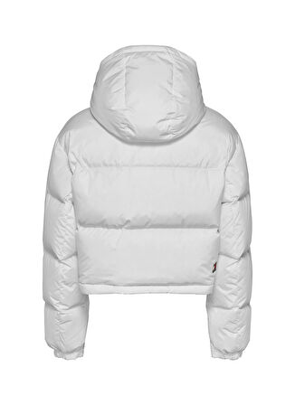 Tommy Jeans Beyaz Kadın Şişme Mont TJW CRP ALASKA PUFFER