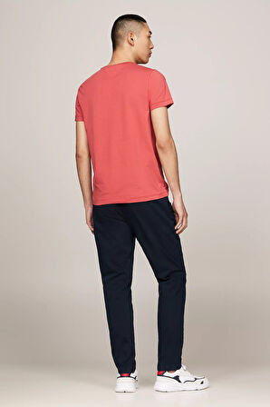 Erkek STRETCH SLIM FIT TEE T-Shirt-Kırmızı | S