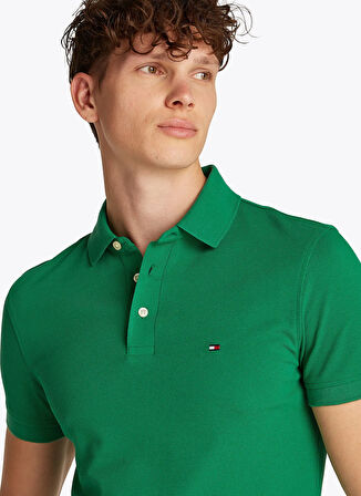 Tommy Hilfiger Yeşil Erkek Polo T-Shirt MW0MW17771L4F
