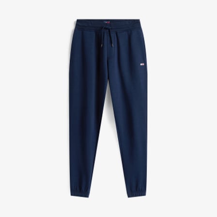 Tommy Hilfiger Jeans Slim Flag Erkek Lacivert Eşofman Altı